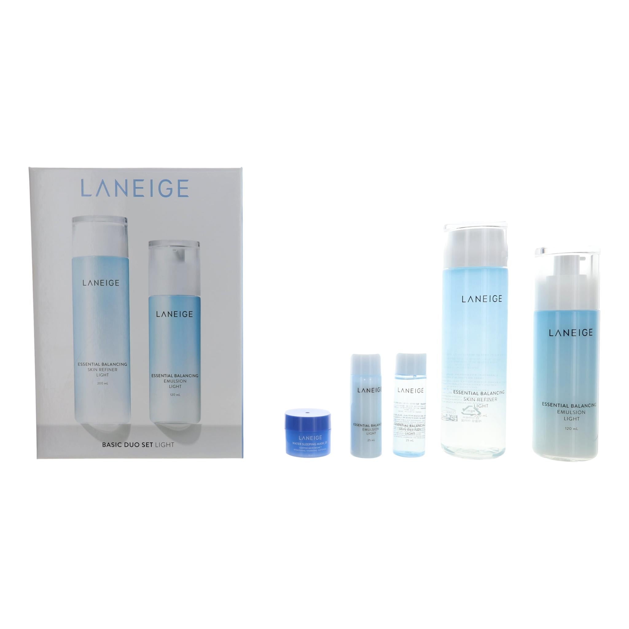 Photo of Laneige Basic Duo Set Light by Laneige, 5 Piece Set